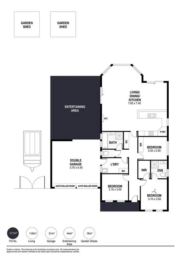 Floorplan of Homely house listing, 28 Tripp Street, Encounter Bay SA 5211