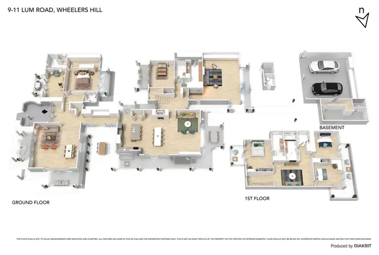 Floorplan of Homely house listing, 9-11 Lum Road, Wheelers Hill VIC 3150