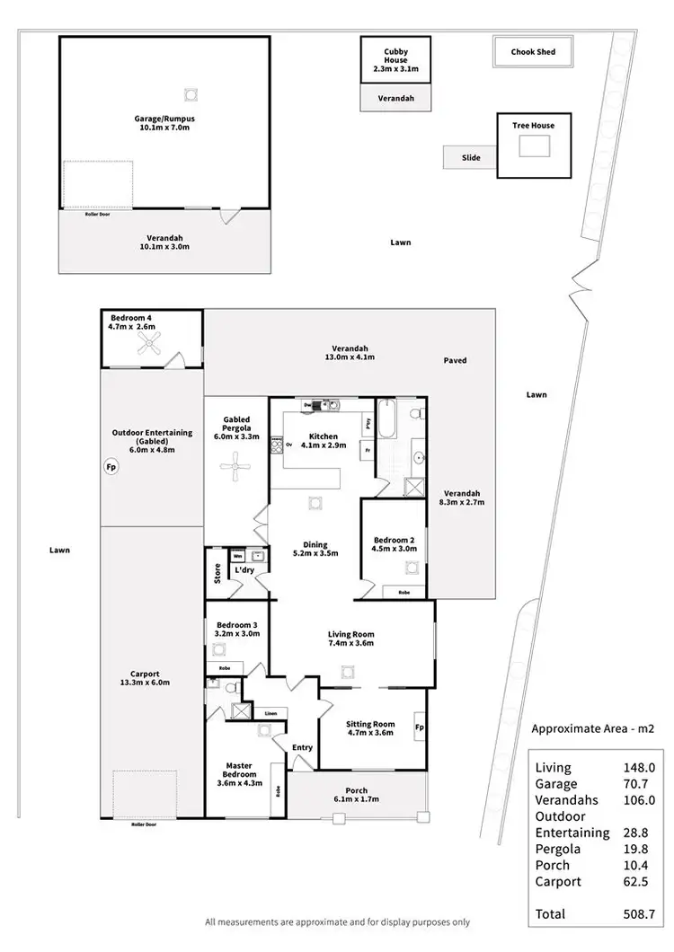 Floorplan of Homely house listing, 2 Hall Crescent, Old Noarlunga SA 5168