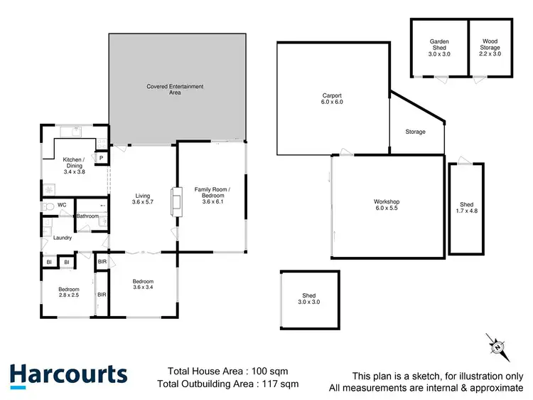 Floorplan of Homely house listing, 14 Huon View Road, Lower Longley TAS 7109