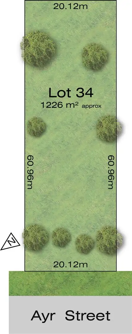 Floorplan of Homely land listing, 34 Ayr Street, Bridgewater SA 5155