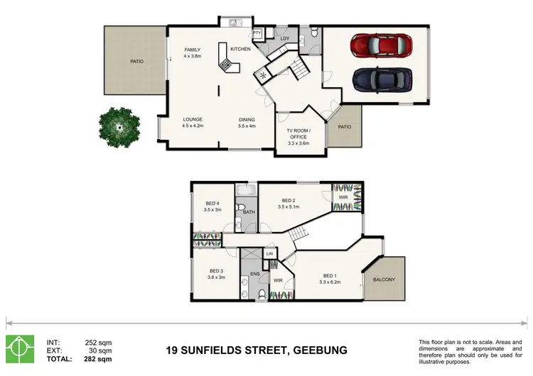Floorplan of Homely house listing, 19 Sunfields Street, Geebung QLD 4034