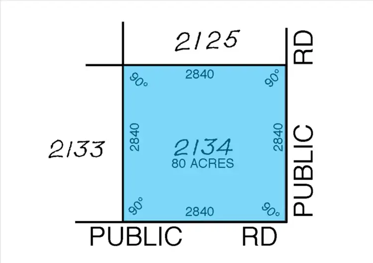 Floorplan of Homely rural property listing, S2134 Olson Road, Port Wakefield SA 5550