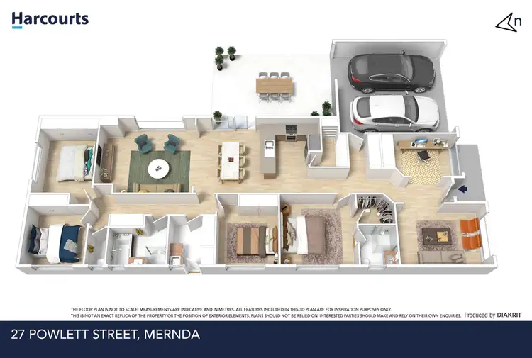 Floorplan of Homely house listing, 27 Powlett Street, Mernda VIC 3754