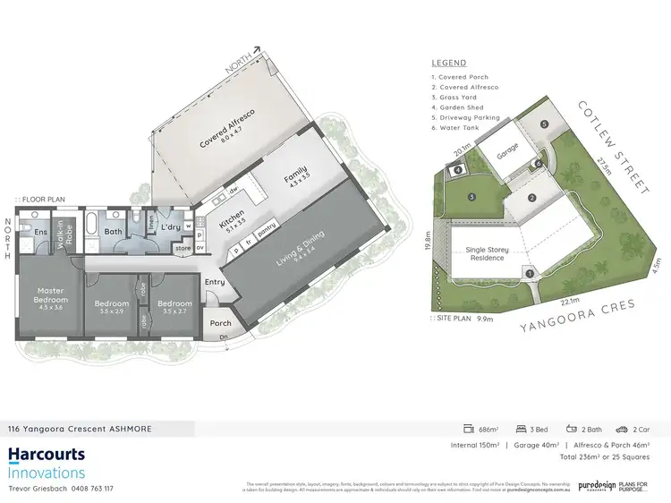 Floorplan of Homely house listing, 116 Yangoora Crescent, Ashmore QLD 4214