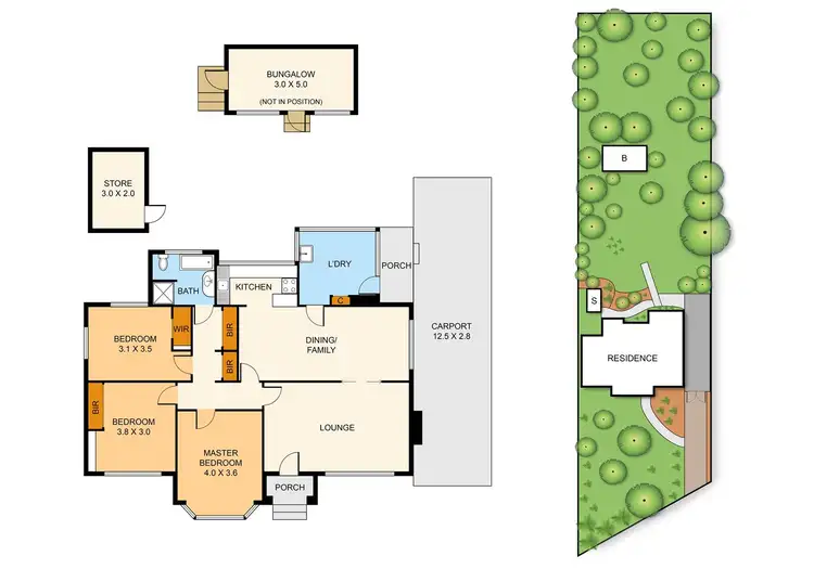 Floorplan of Homely house listing, 23 Boronia Road, Boronia VIC 3155
