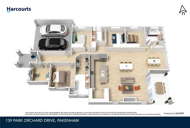 Floorplan of Homely house listing, 139 Park Orchard Drive, Pakenham VIC 3810