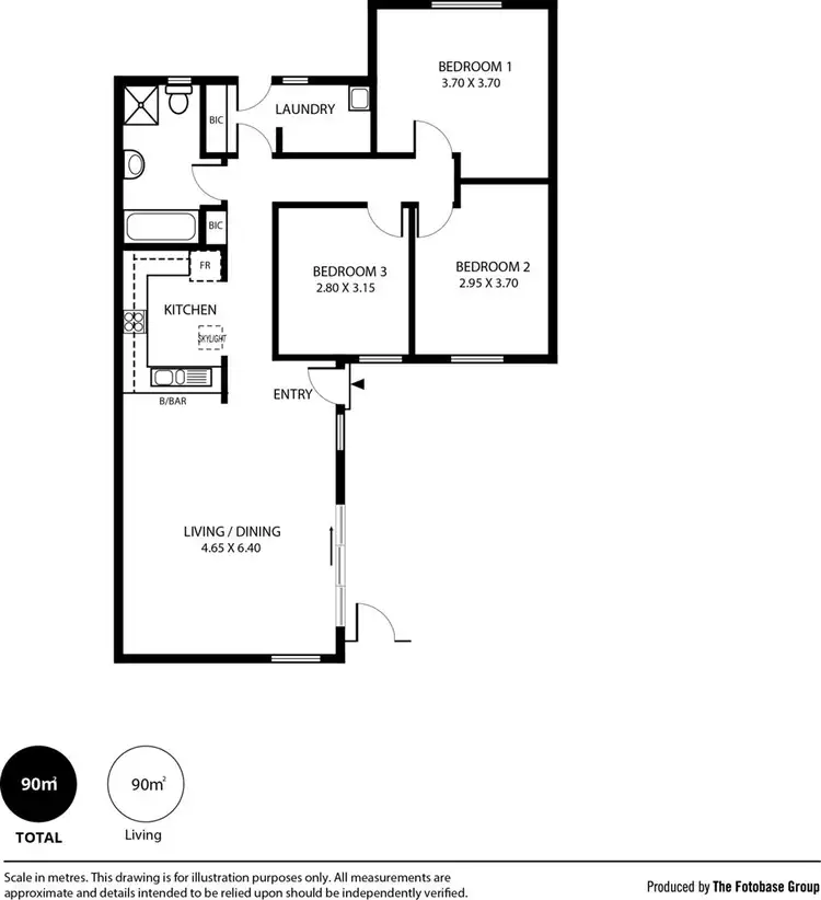 Floorplan of Homely house listing, 9 Jack Johnson Court, Renown Park SA 5008