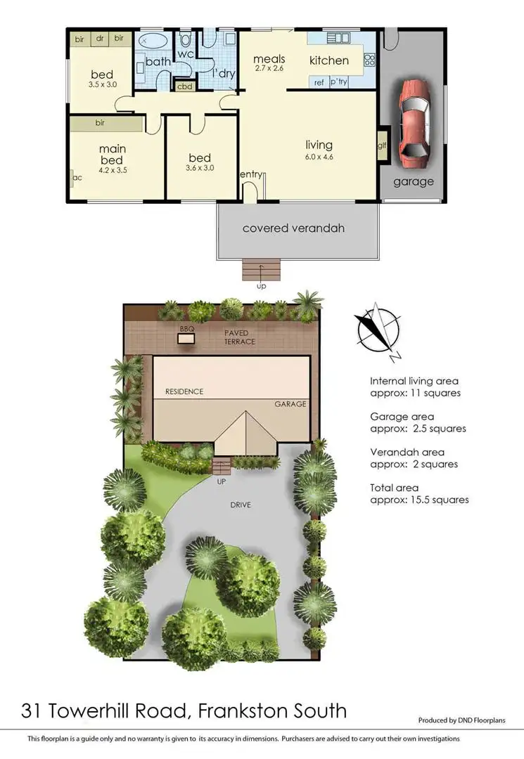 Floorplan of Homely house listing, 31 Towerhill Road, Frankston South VIC 3199