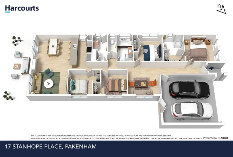 Floorplan of Homely house listing, 17 Stanhope Place, Pakenham VIC 3810