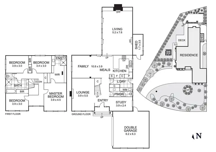 Floorplan of Homely house listing, 21 Bali Hi Boulevard, Templestowe VIC 3106