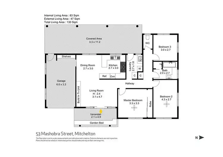 Floorplan of Homely house listing, 53 Mashobra Street, Mitchelton QLD 4053