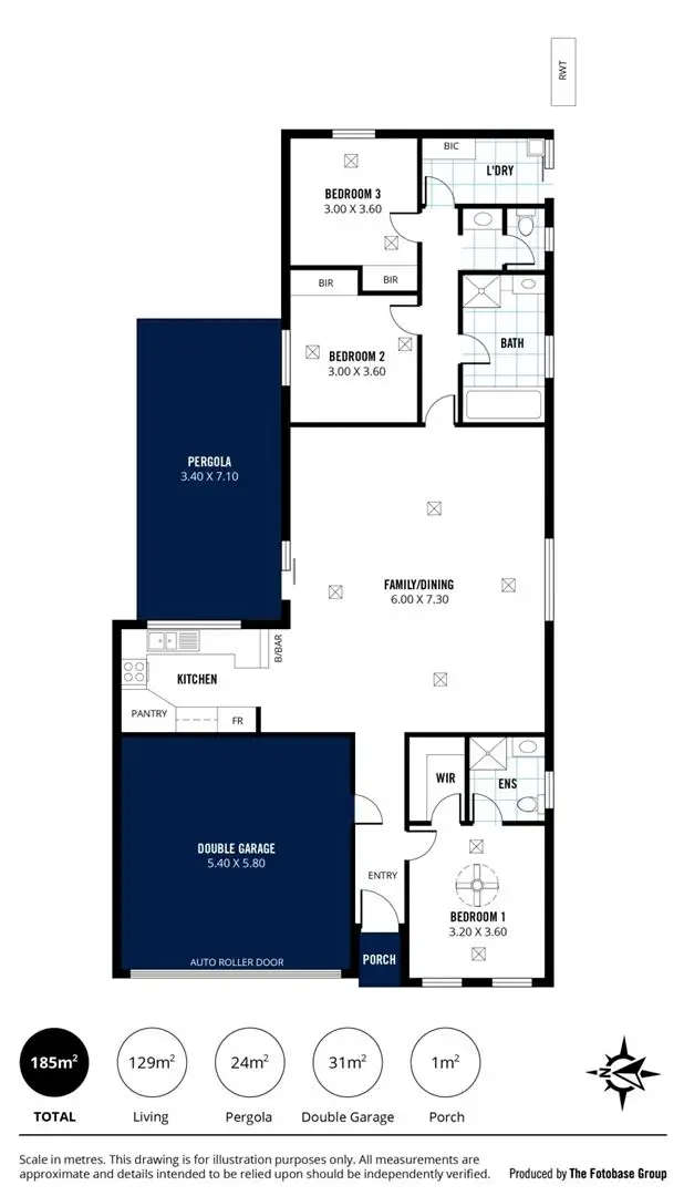 Floorplan of Homely house listing, 1b McLennon Avenue, Magill SA 5072