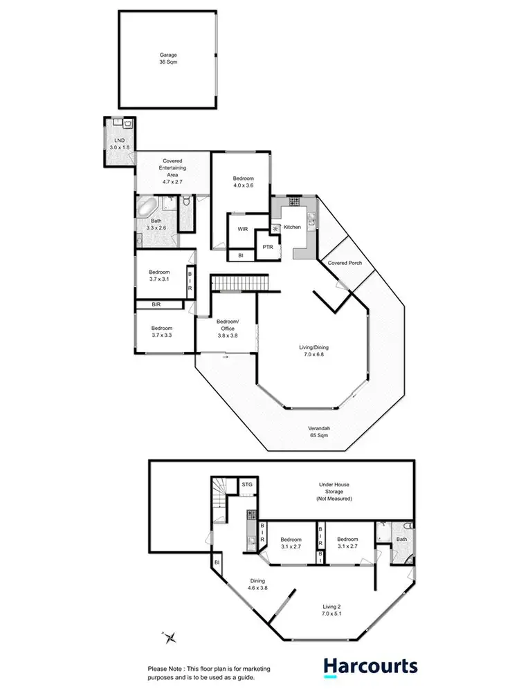 Floorplan of Homely house listing, 38 Cologne Drive, Oakdowns TAS 7019