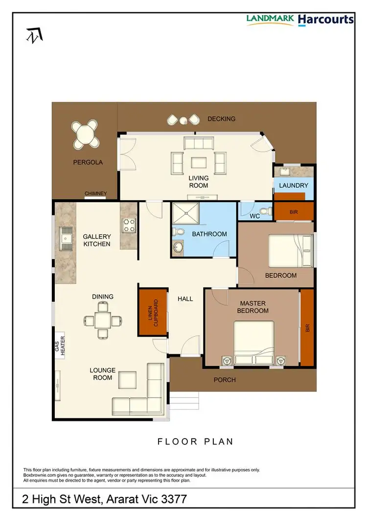 Floorplan of Homely house listing, 2 High Street West, Ararat VIC 3377