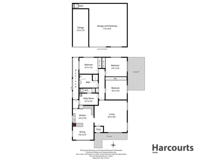 Floorplan of Homely house listing, 82 Tasman Street, Devonport TAS 7310