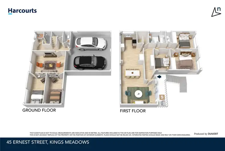 Floorplan of Homely house listing, 45 Ernest Street, Kings Meadows TAS 7249