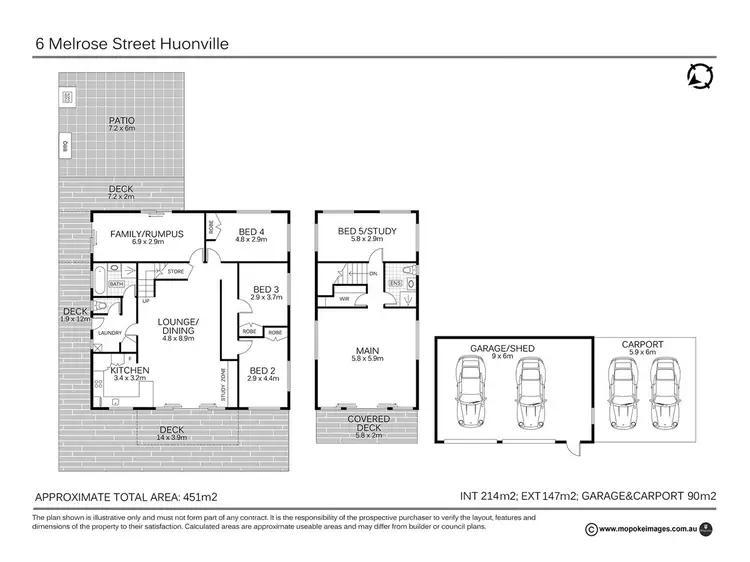 Floorplan of Homely house listing, 6 Melrose Street, Huonville TAS 7109