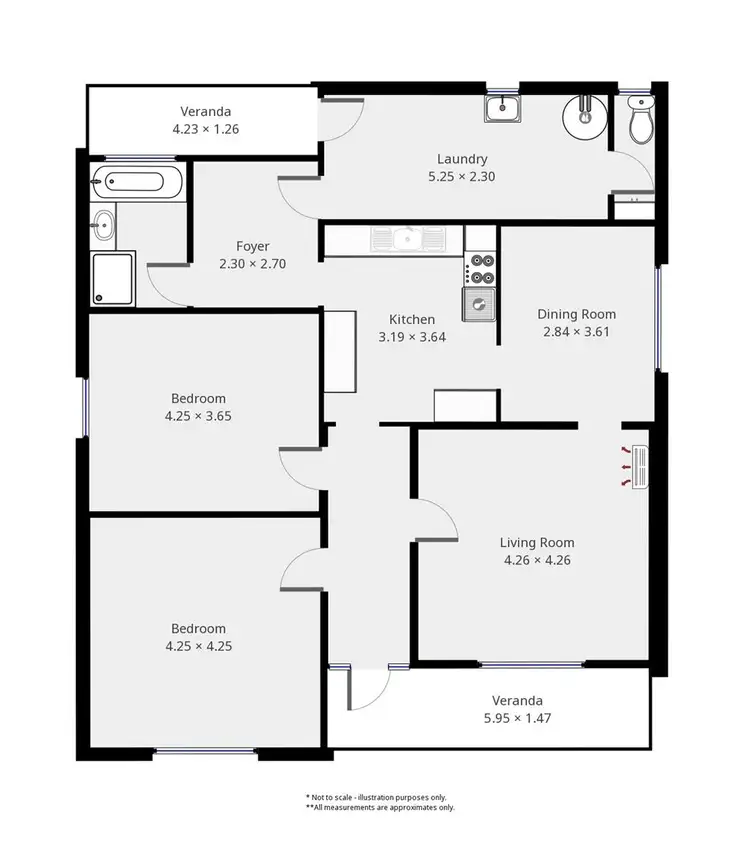Floorplan of Homely house listing, 11 West Terrace, Minlaton SA 5575