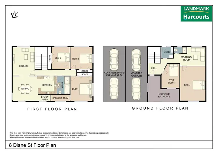 Floorplan of Homely house listing, 8 Diane Street, South Tamworth NSW 2340