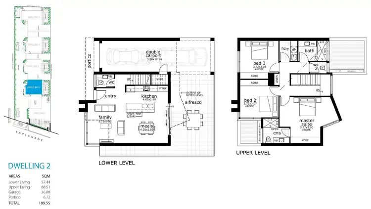 Floorplan of Homely house listing, 233D Esplanade, Seacliff SA 5049