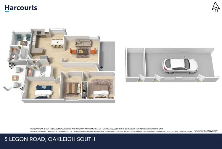 Floorplan of Homely house listing, 5 Legon Road, Oakleigh South VIC 3167