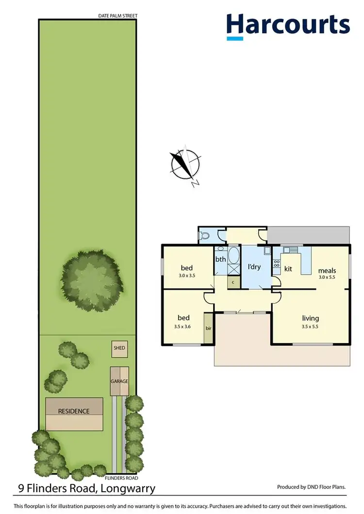 Floorplan of Homely house listing, 9 Flinders Road, Longwarry VIC 3816