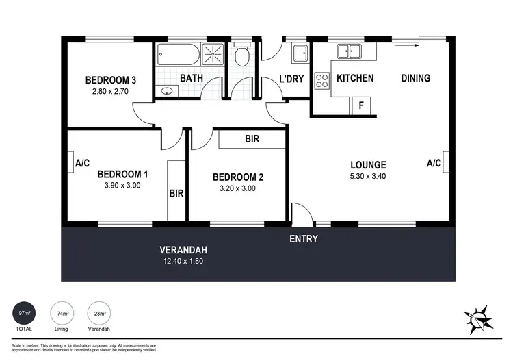 Floorplan of Homely house listing, 10 New Orleans Street, Goolwa North SA 5214