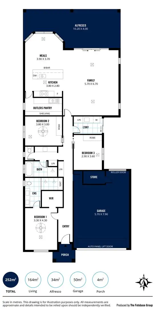 Floorplan of Homely house listing, 16 Britannia Parade, Hindmarsh Island SA 5214