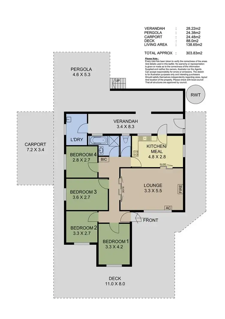 Floorplan of Homely house listing, 441 Mount Barker Road, Bridgewater SA 5155
