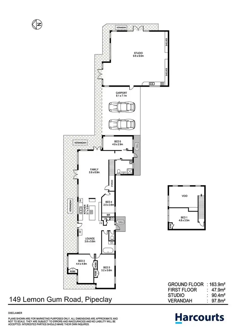 Floorplan of Homely rural property listing, 149 Lemon Gum Road, Pappinbarra NSW 2446