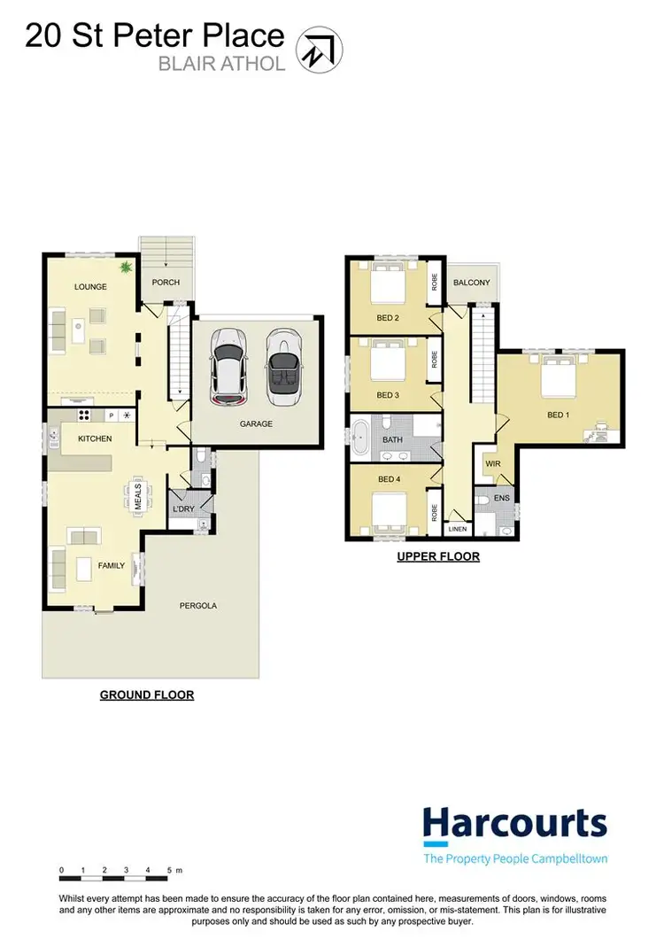 Floorplan of Homely house listing, 20 St Peter Place, Blair Athol NSW 2560