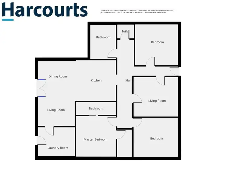 Floorplan of Homely house listing, 16 Bradshaw Street, Horsham VIC 3400