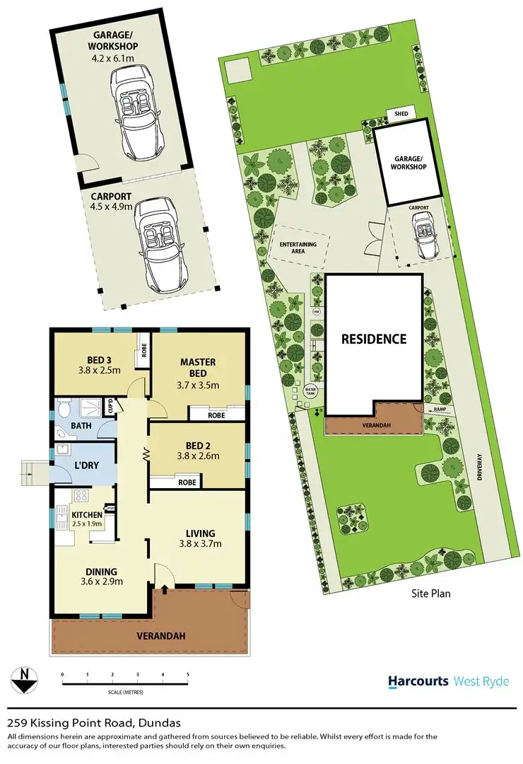 Floorplan of Homely house listing, 259 Kissing Point Road, Dundas NSW 2117