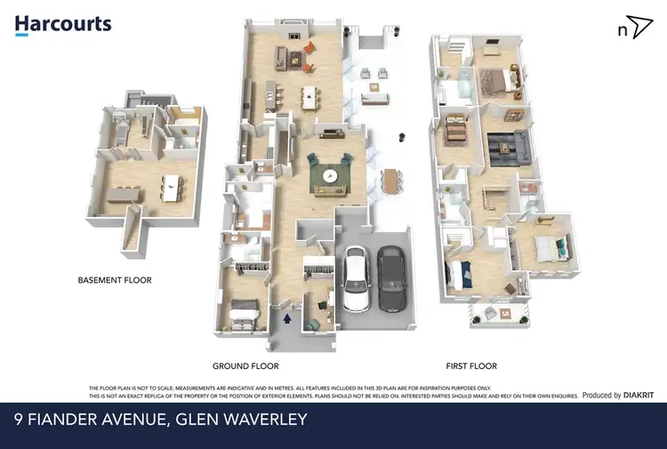 Floorplan of Homely house listing, 9 Fiander Avenue, Glen Waverley VIC 3150