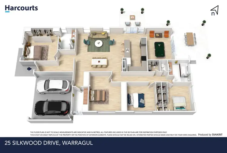 Floorplan of Homely house listing, 25 Silkwood Drive, Warragul VIC 3820