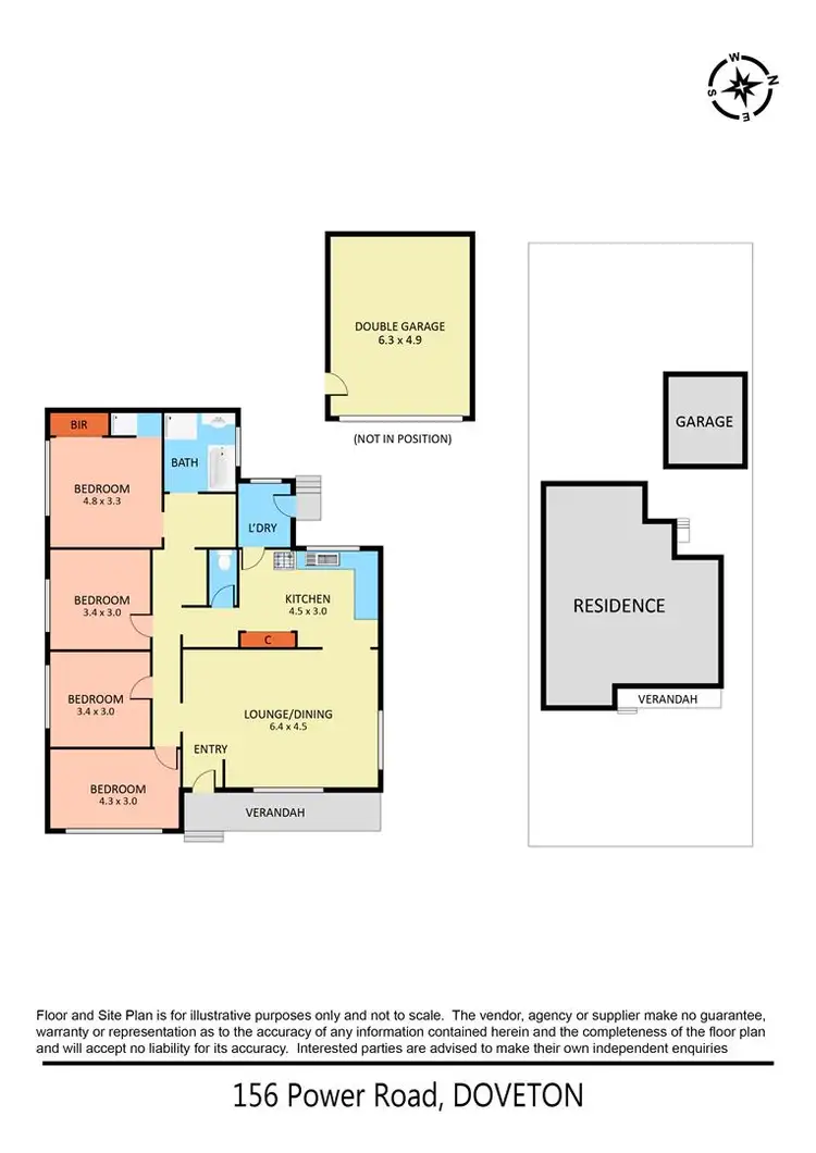 Floorplan of Homely house listing, 156 Power Road, Doveton VIC 3177