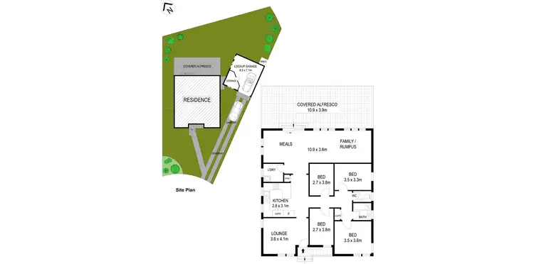 Floorplan of Homely house listing, 6 Coppin Place, Doonside NSW 2767