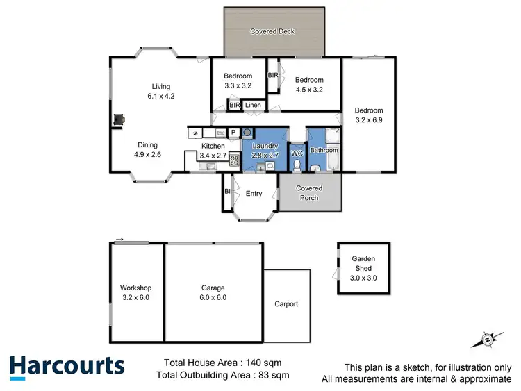 Floorplan of Homely house listing, 2151 Channel Highway, Snug TAS 7054