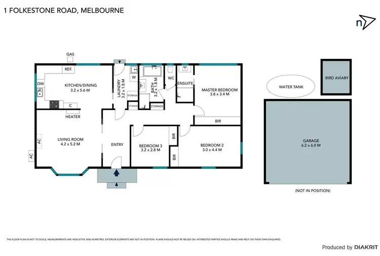 Floorplan of Homely house listing, 1 Folkestone Road, Glen Waverley VIC 3150