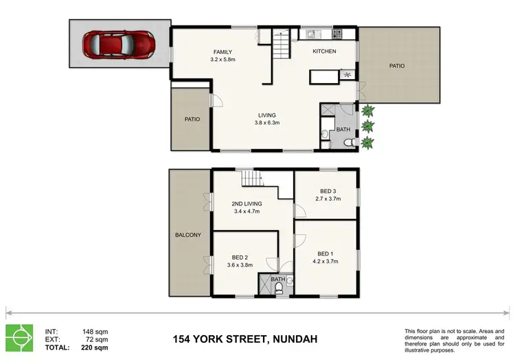 Floorplan of Homely house listing, 154 York Street, Nundah QLD 4012