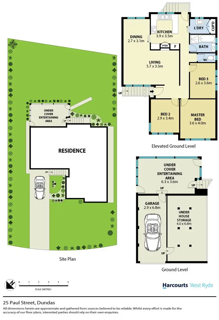 Floorplan of Homely house listing, 25 Paul Street, Dundas NSW 2117