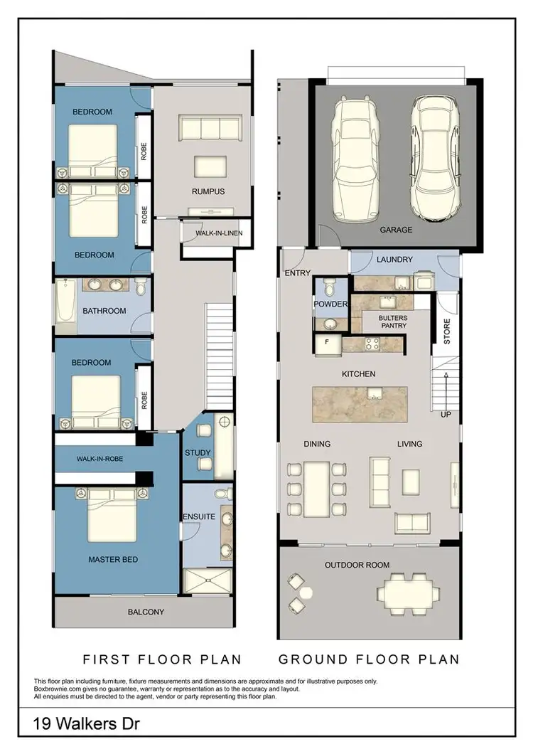 Floorplan of Homely house listing, 19 Walkers Drive, Balmoral QLD 4171