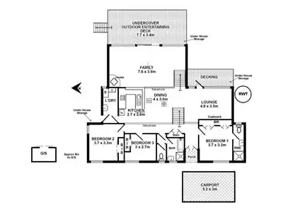 Floorplan of Homely house listing, 27 Sun Valley Drive, Glenalta SA