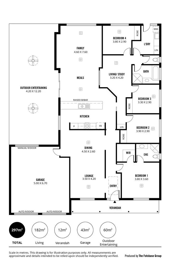 Floorplan of Homely house listing, 8 Northgate Parade, Northgate SA 5085