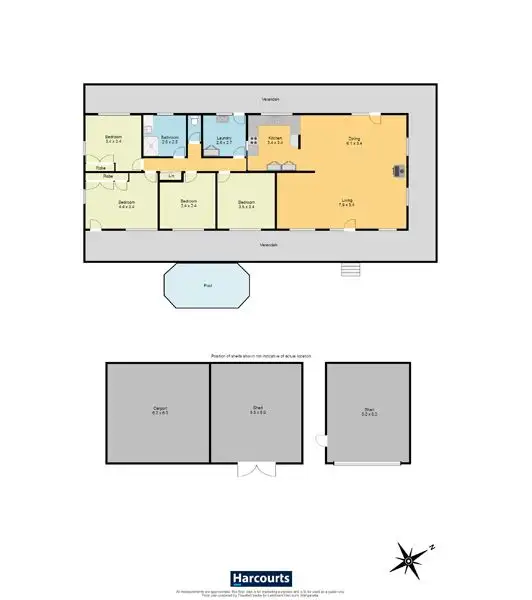 Floorplan of Homely house listing, 269 Thrums Road, Greta West VIC 3675