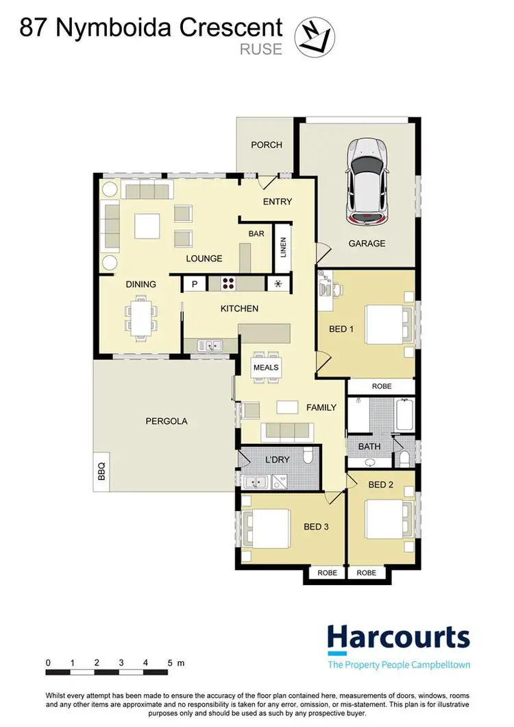 Floorplan of Homely house listing, 87 Nymboida Crescent, Ruse NSW 2560
