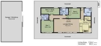 Floorplan of Homely house listing, 36 Wattle Tree Road, Bridgewater SA 5155