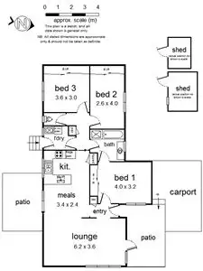 Floorplan of Homely house listing, 31 Hardy Crescent, Heathmont VIC 3135