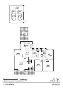 Floorplan of Homely house listing, 5 Long Place, Penrose NSW 2530